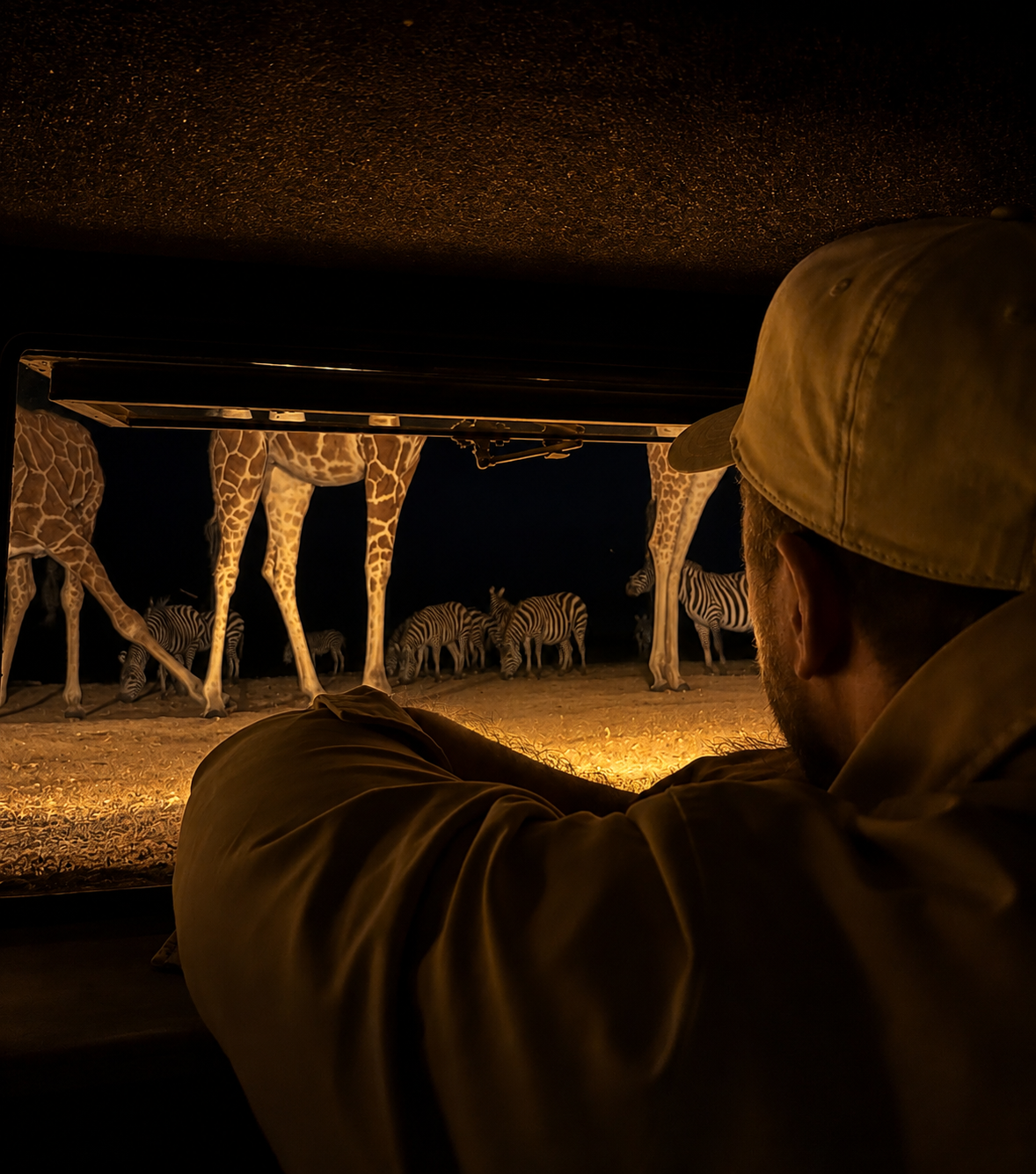 oljogi giraffe close up